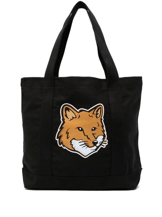 Maison Kitsuné - Fox head Tote bag