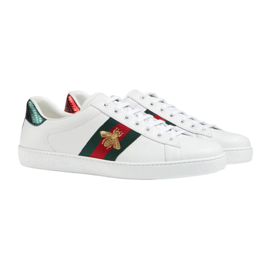 Gucci - Men's Ace sneaker with bee embroidery